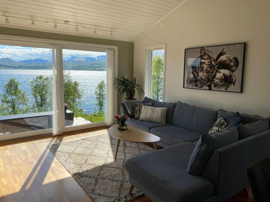 Great House With Amazing Location!!Sea & Mountain View! Kvaloya Exterior photo